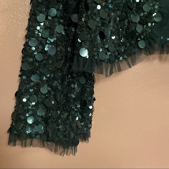 Vintage 90’s Betsey Johnson sequined jacket M/L - Picture 3 of 4